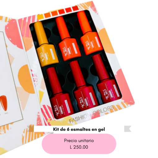 Kit de esmalte semipermanente