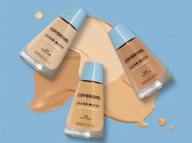 Base líquida Clean Matte de CoverGirl